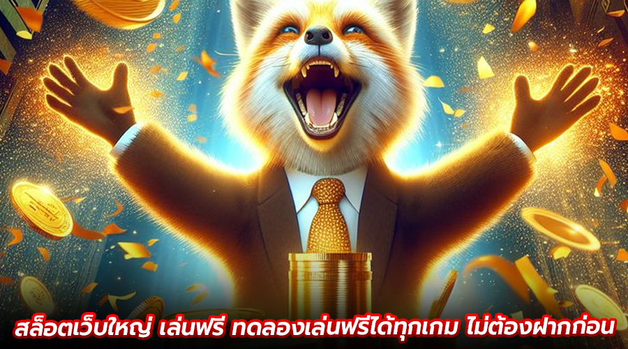สล็อตเว็บใหญ่ เล่นฟรี